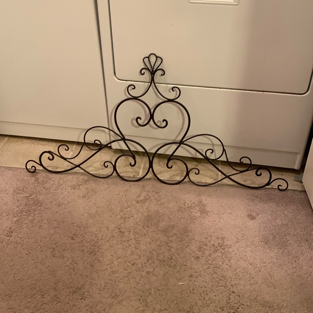 Scroll work home decor wall hanging.